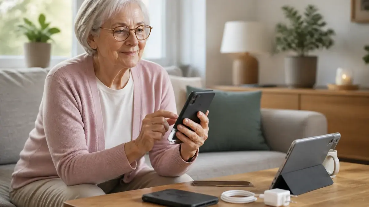 Smartphone til ældre 2026: enkel, tydelig og holdbar mobil