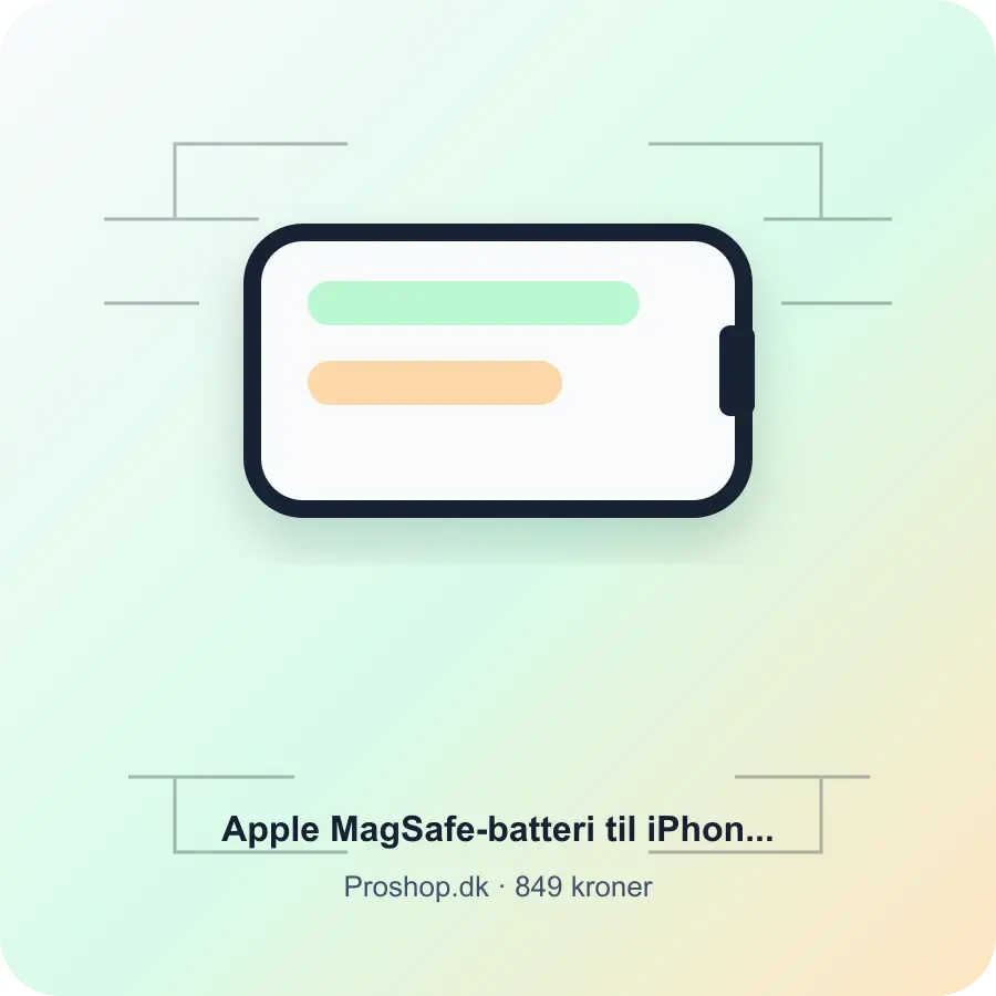 Apple MagSafe-batteri til iPhone Air hos Proshop.dk