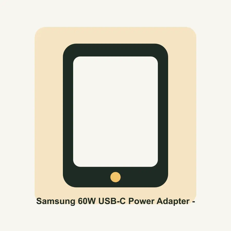 Samsung 60W USB-C Power Adapter - Black hos Proshop.dk