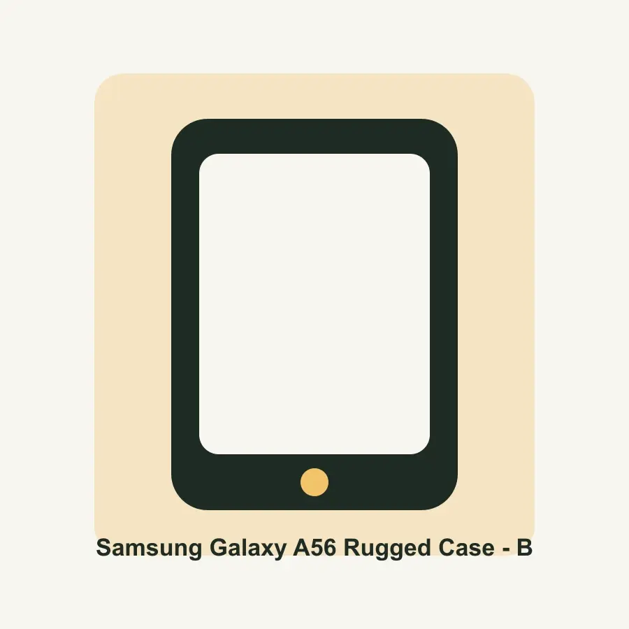 Samsung Galaxy A56 Rugged Case - Black hos Proshop.dk