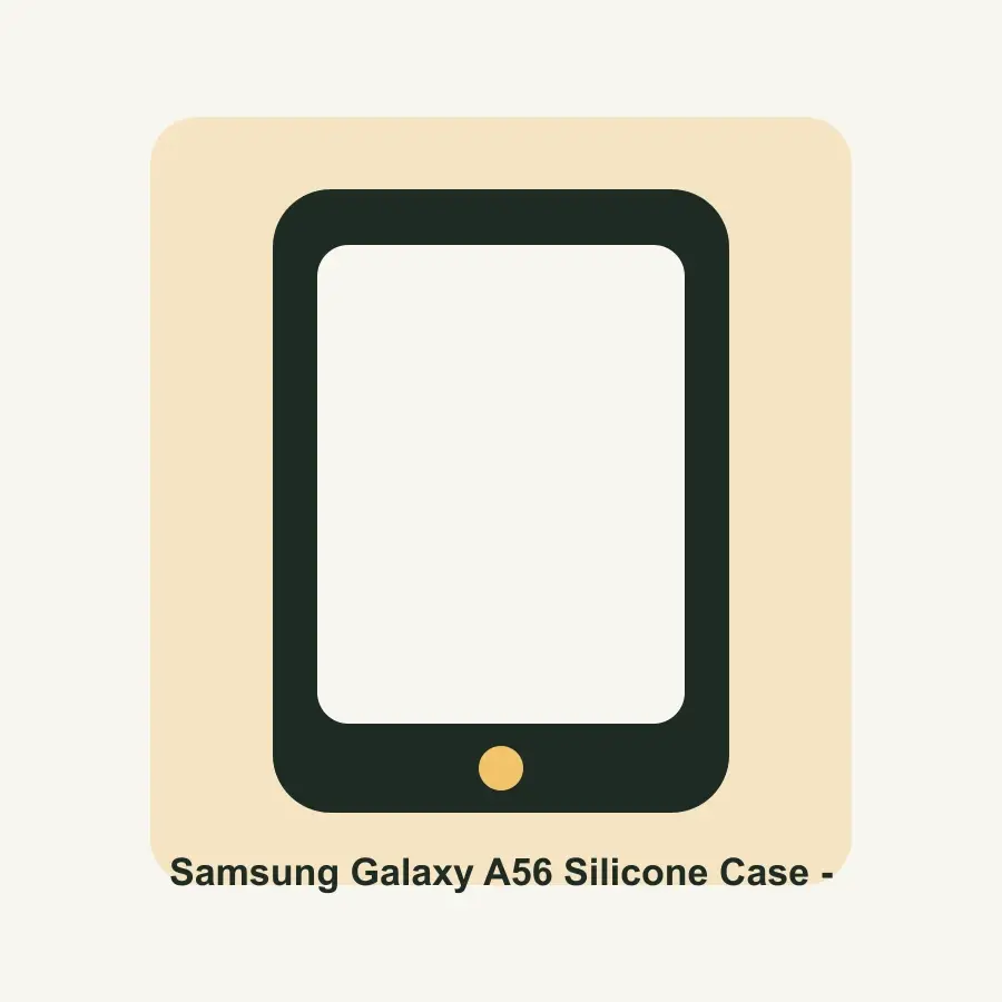Samsung Galaxy A56 Silicone Case - Black hos Proshop.dk